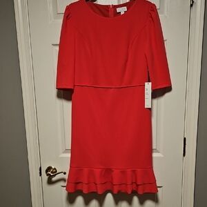 Scapa Lauren Perre Ruffled Hem Dress
